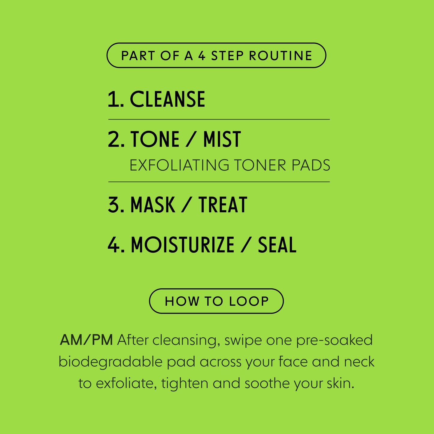Exfoliating Toner Pads