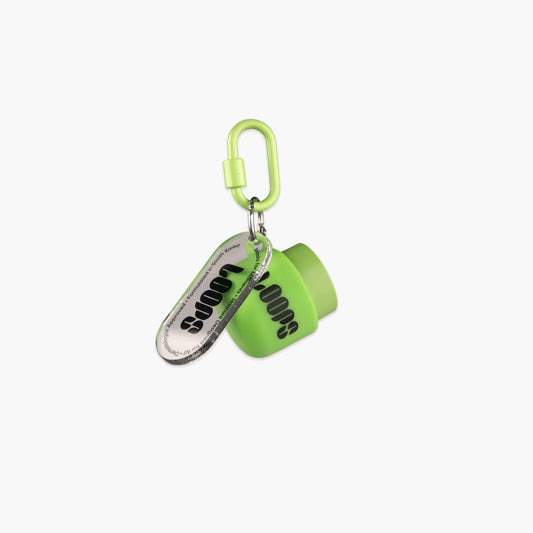 Green Mini Lip Keychain