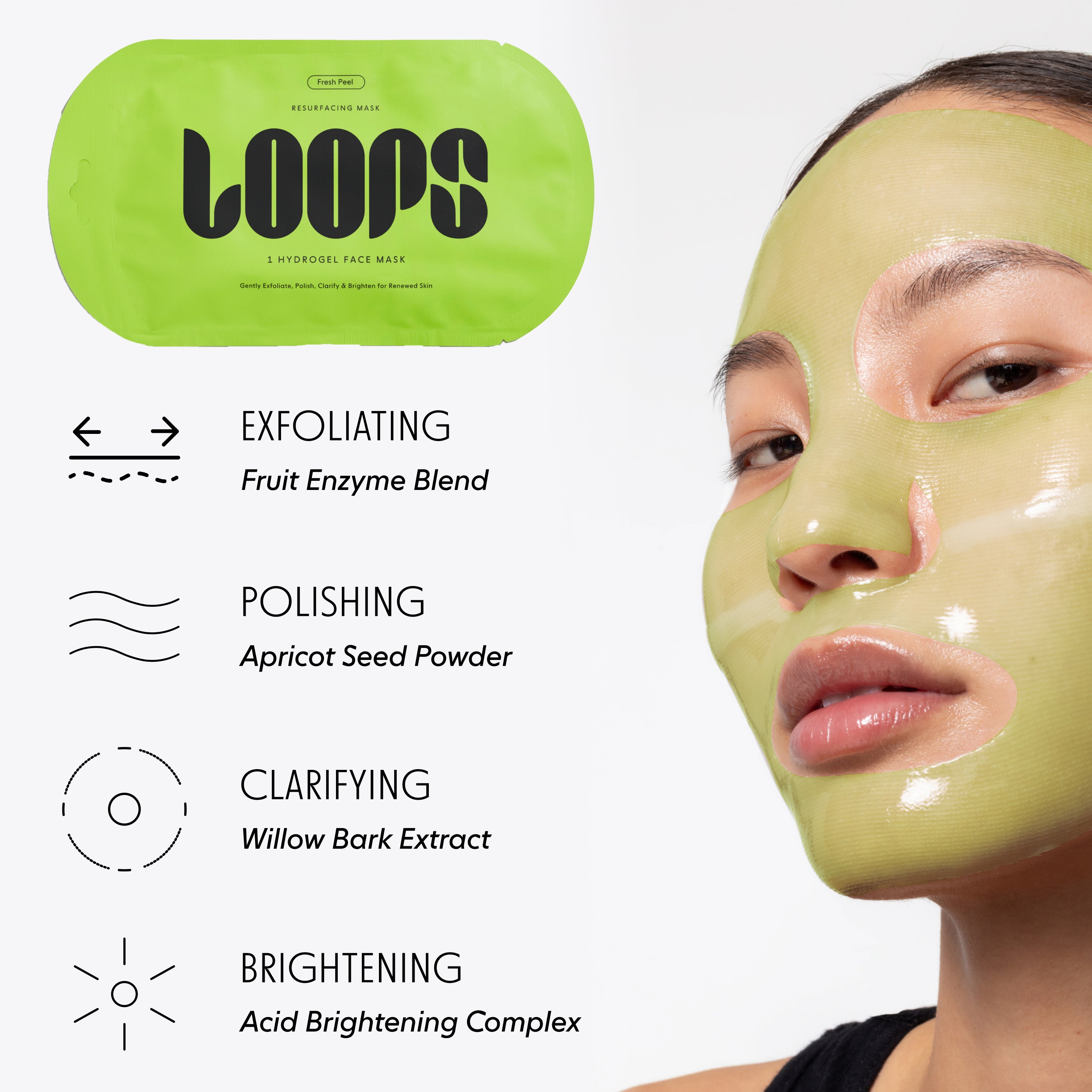 LOOPS A Month On LOOP: Refresh | Hydrogel Sheet Masks With Korean