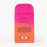 back of packaging of glow getter gift set