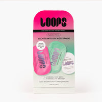 Packaging of gift set for hydration haven holiday gift set from loops beauty
